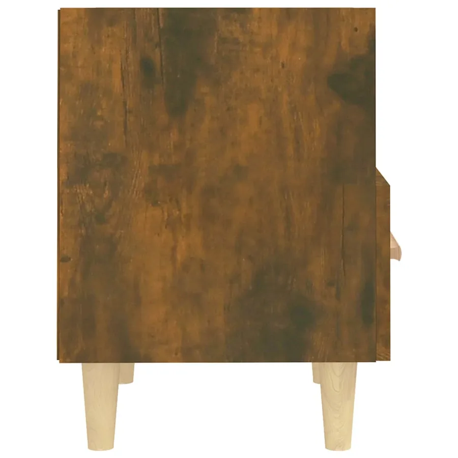 Tables de chevet 2 pcs Chêne fumé 40x35x47 cm - 7