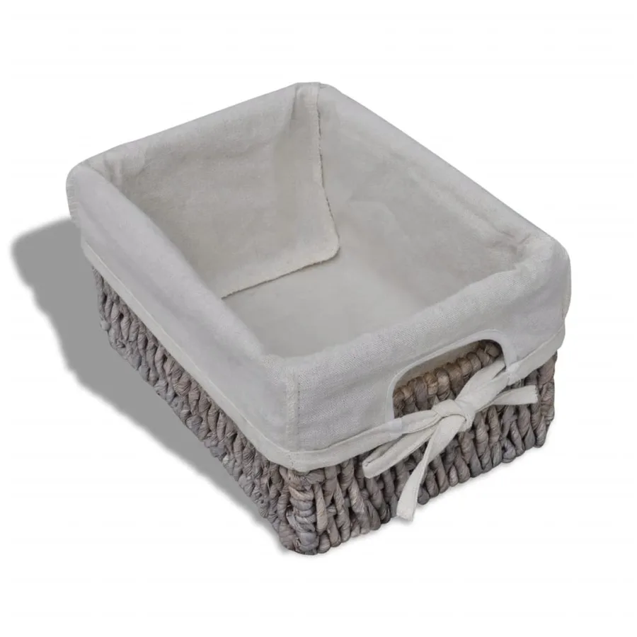 Étagère de rangement en bois 5 paniers en tissage Marron - 3