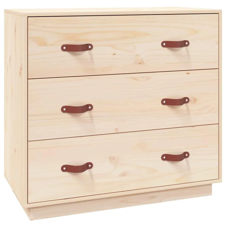 Buffet 80x40x75 cm Bois massif de pin - 2