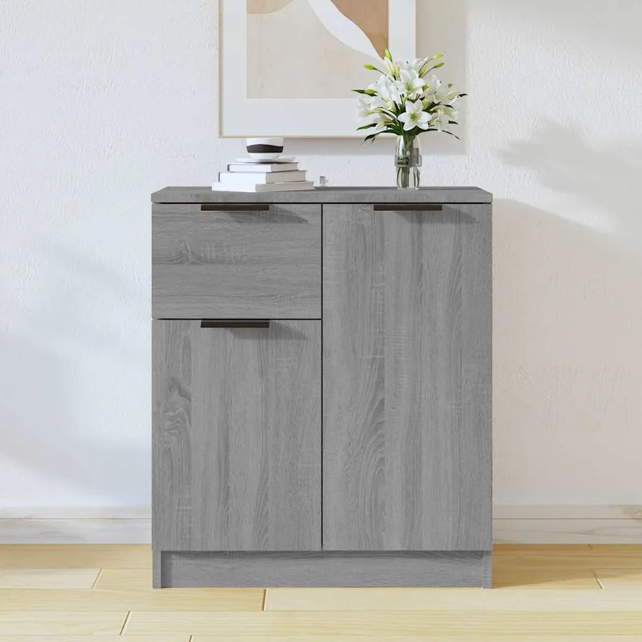 Buffet Sonoma gris 60x30x70 cm Bois d'ingénierie