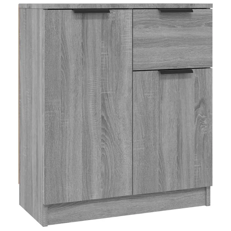 Buffet Sonoma gris 60x30x70 cm Bois d'ingénierie - 2