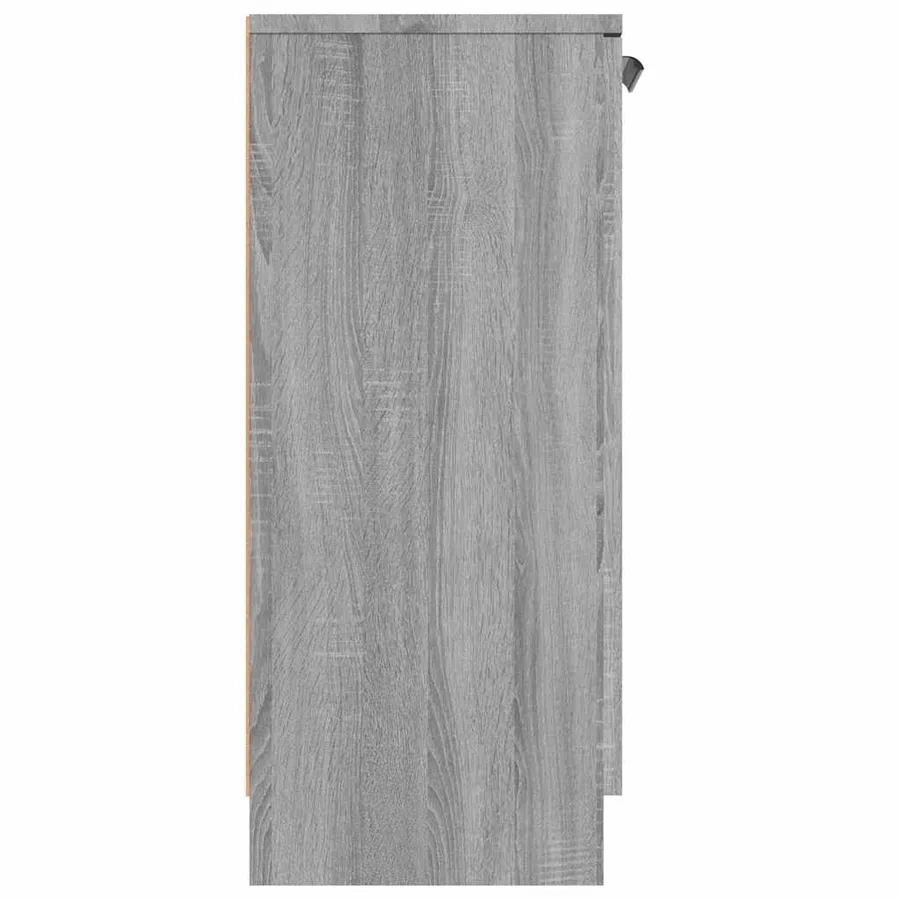 Buffet Sonoma gris 60x30x70 cm Bois d'ingénierie - 8