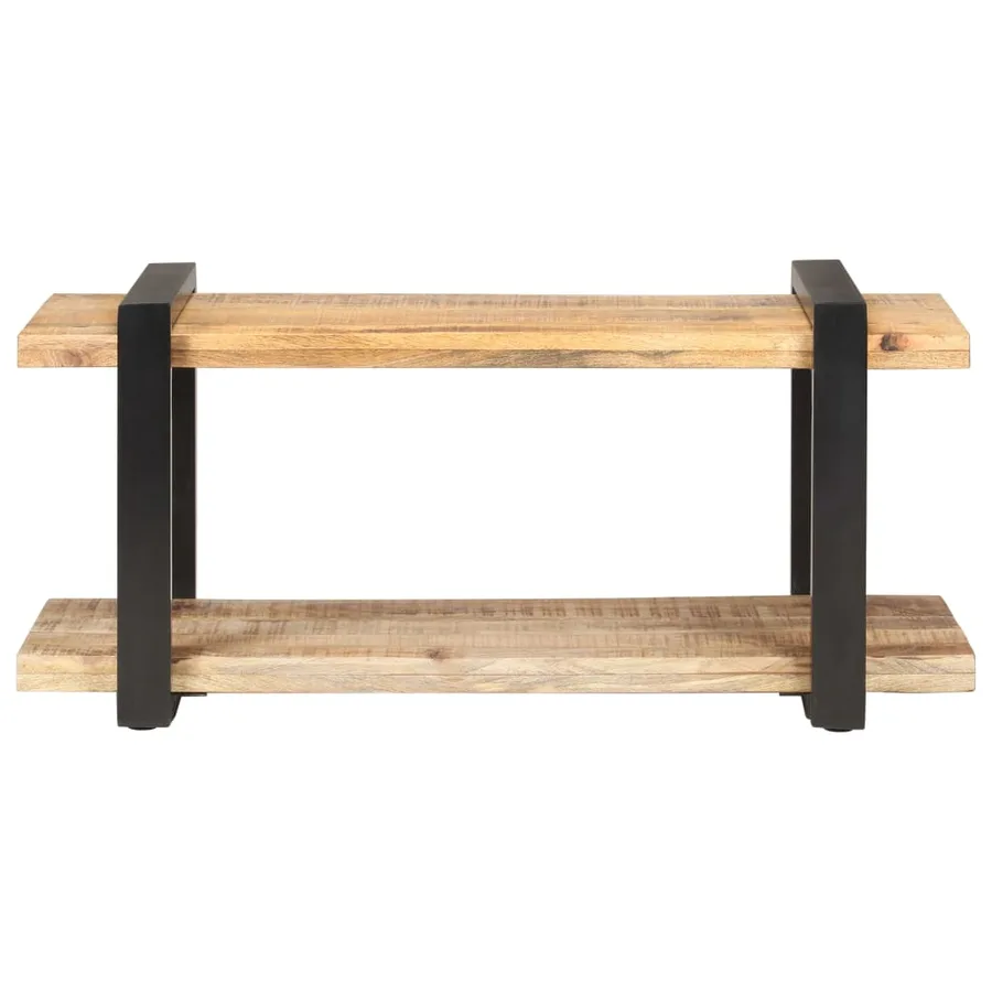 Meuble TV 90x40x40 cm Bois de manguier brut - 2