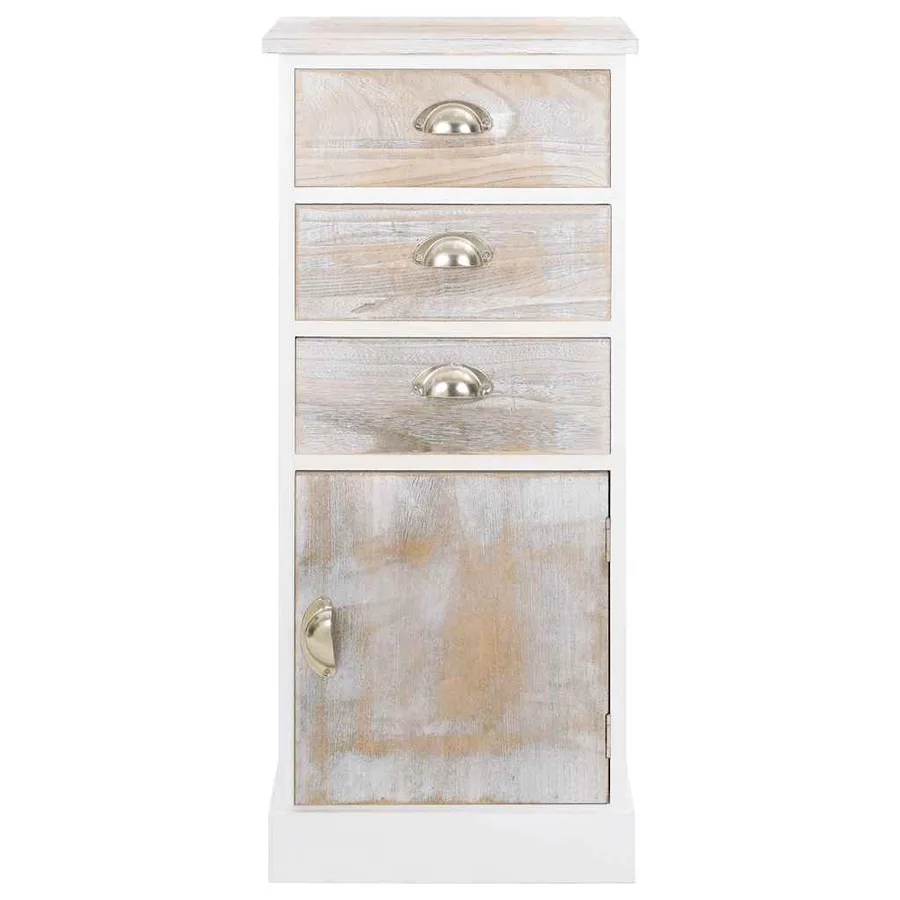 Armoire latérale 38x28x86 cm Bois de Paulownia - 3