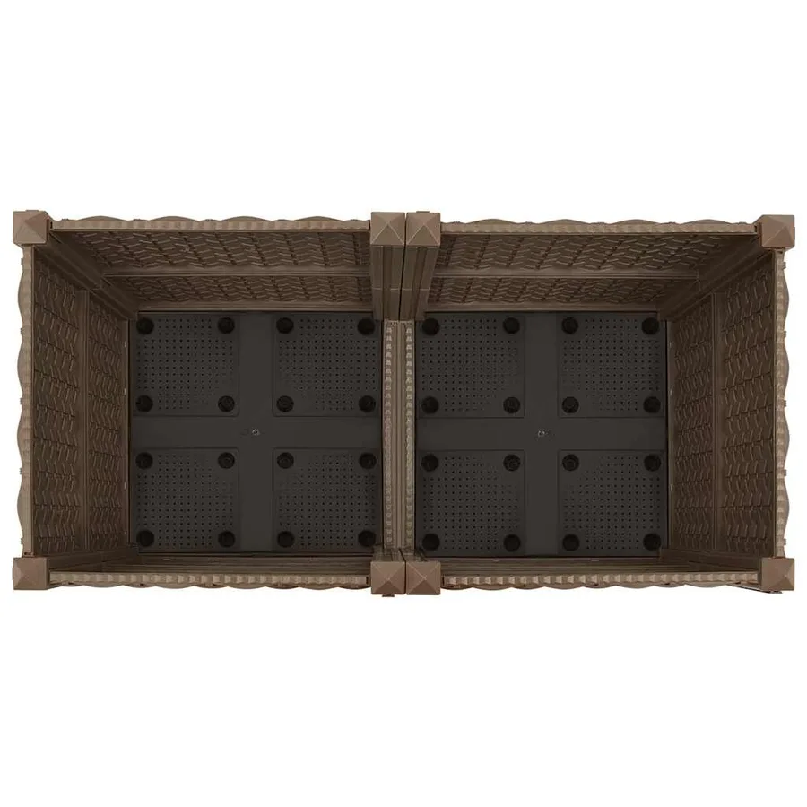 Lit surélevé 80x40x38 cm Polypropylène - 6