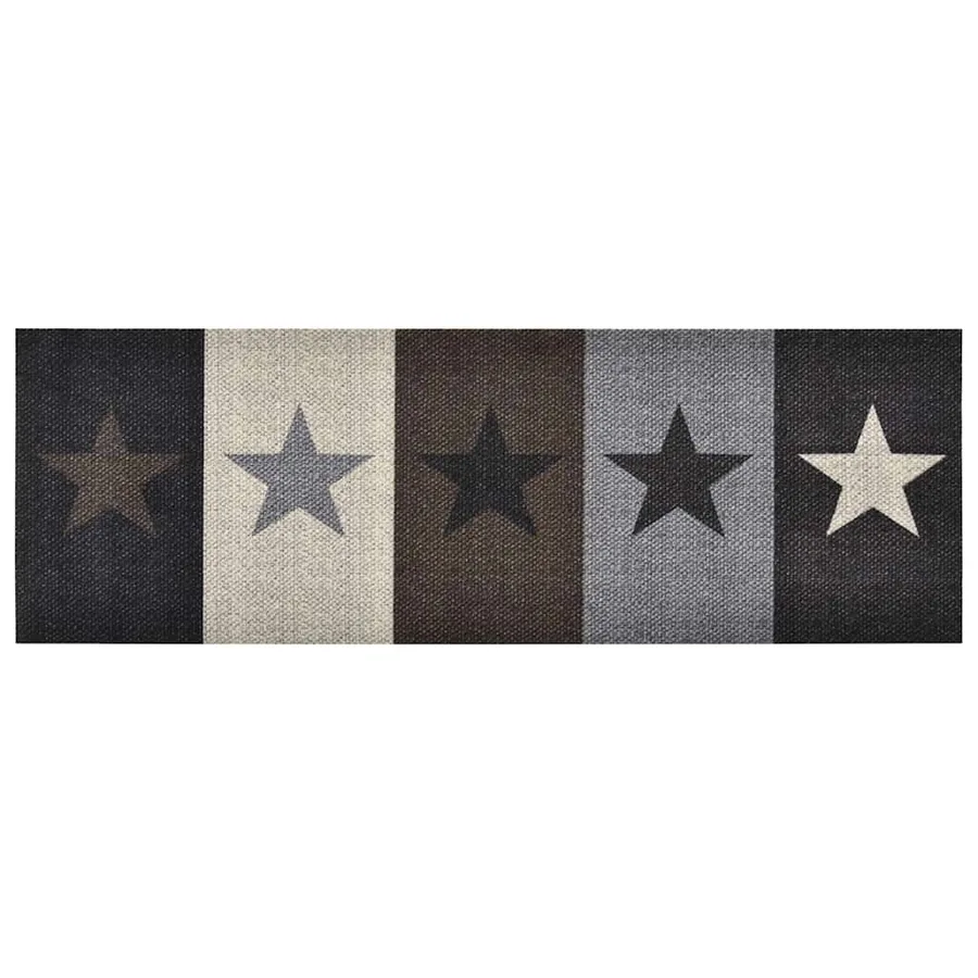 Tapis de sol de cuisine lavable Étoile 60x180 cm - 2
