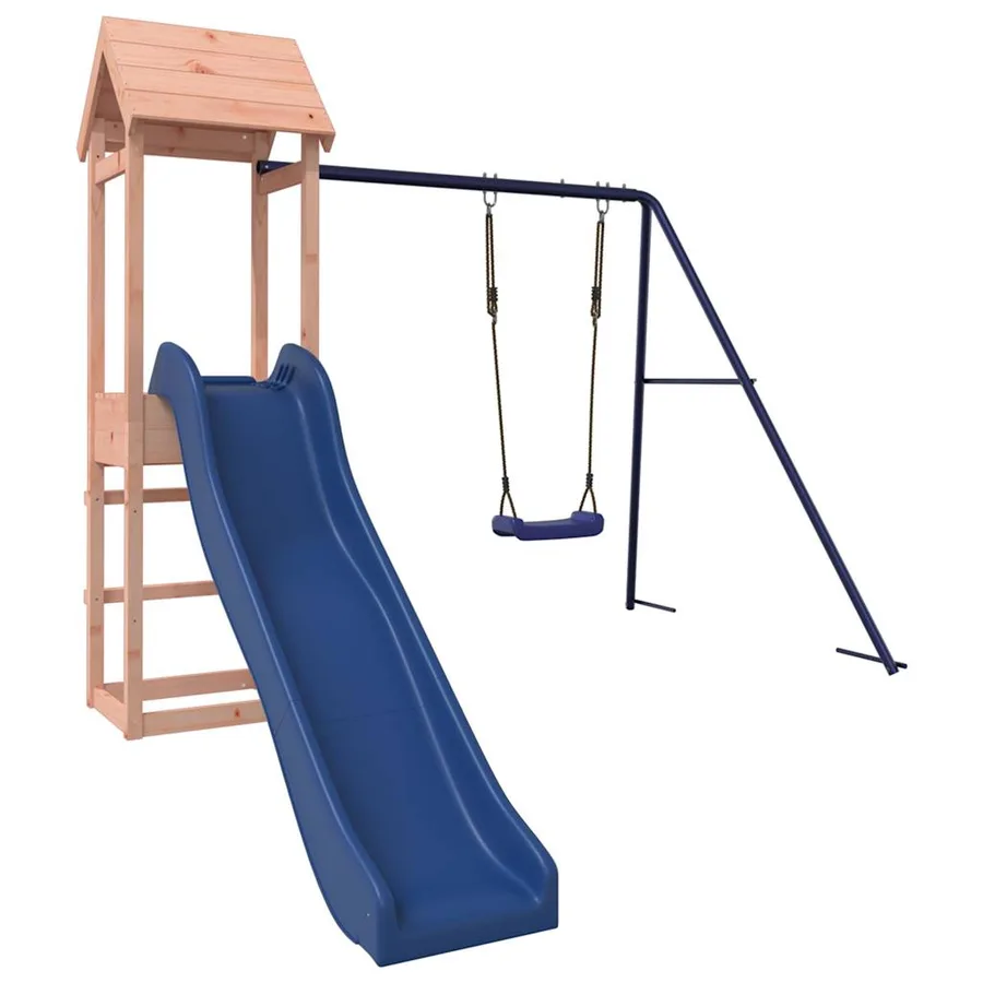 Aire de jeux d'extérieur bois massif de douglas - 3