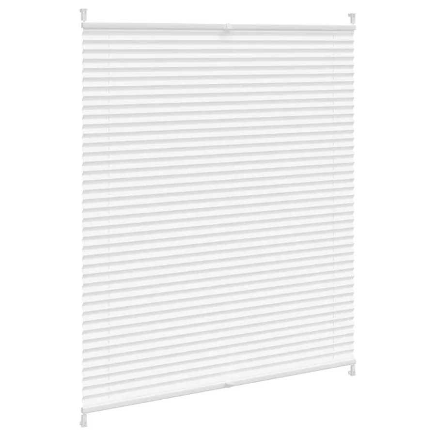 Store plissé 100x100 cm Blanc - 3