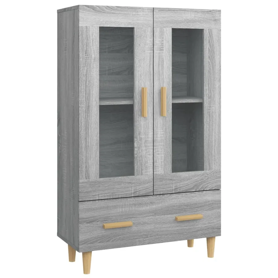 Buffet Sonoma gris 70x31x115 cm Bois d'ingénierie - 2
