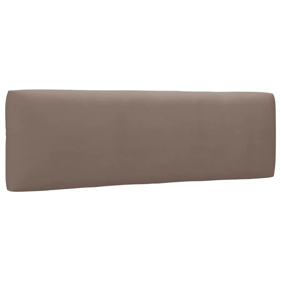 Canapé d'angle palette de jardin Gris Bois de pin imprégné - 5
