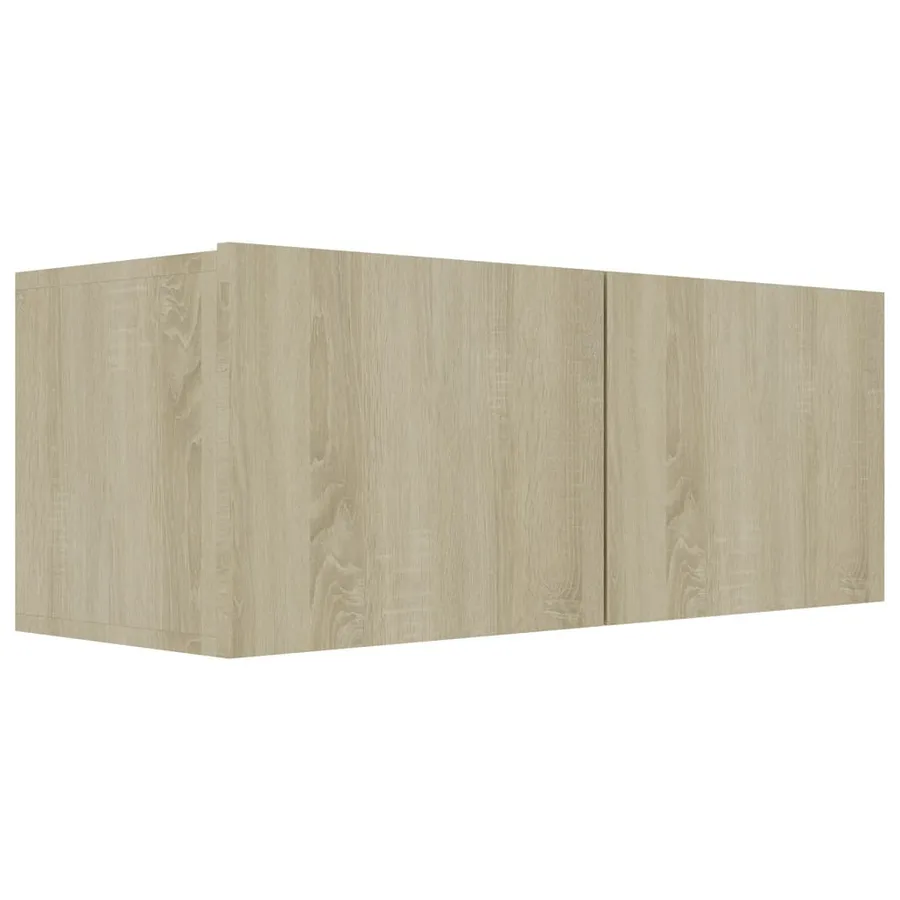 Ensemble de meubles TV 4 pcs Chêne sonoma Bois d'ingénierie - 4