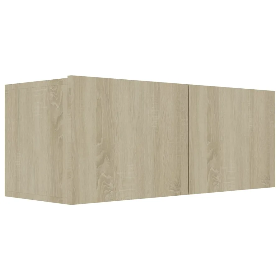 Ensemble de meuble TV 4 pcs Chêne sonoma Bois d'ingénierie - 6