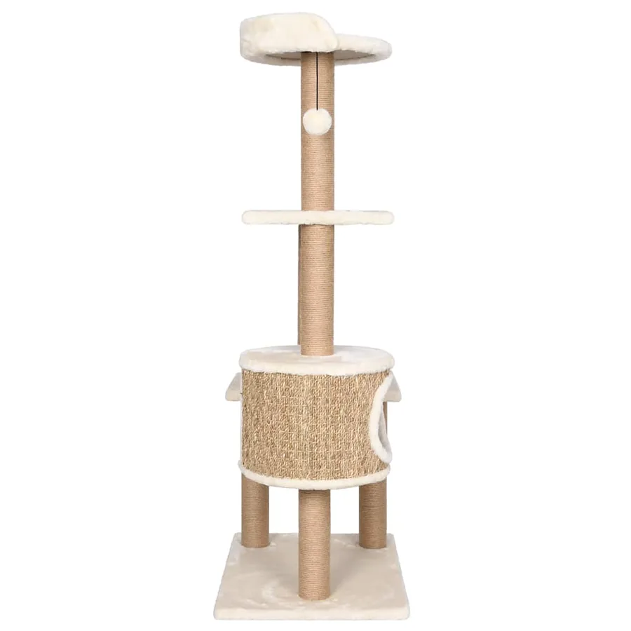Arbre à chat avec griffoirs 123 cm Herbiers marins - 4