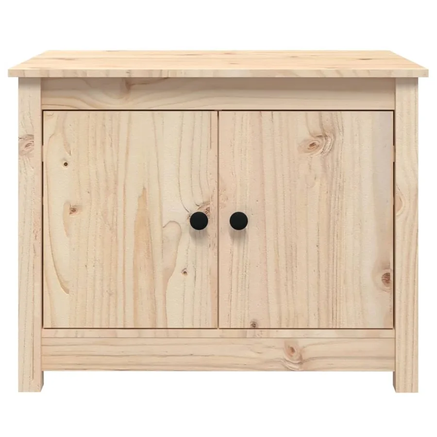Table basse 71x49x55 cm Bois massif de pin - 6