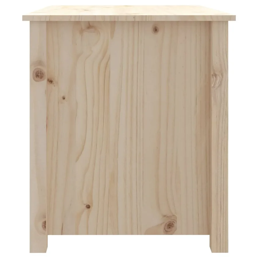 Table basse 71x49x55 cm Bois massif de pin - 8