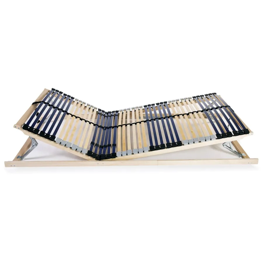 Sommier à lattes sans matelas avec 42 lattes 7 zones 100x200 cm - 3