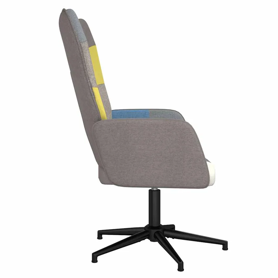 Chaise de relaxation Patchwork Tissu - 4