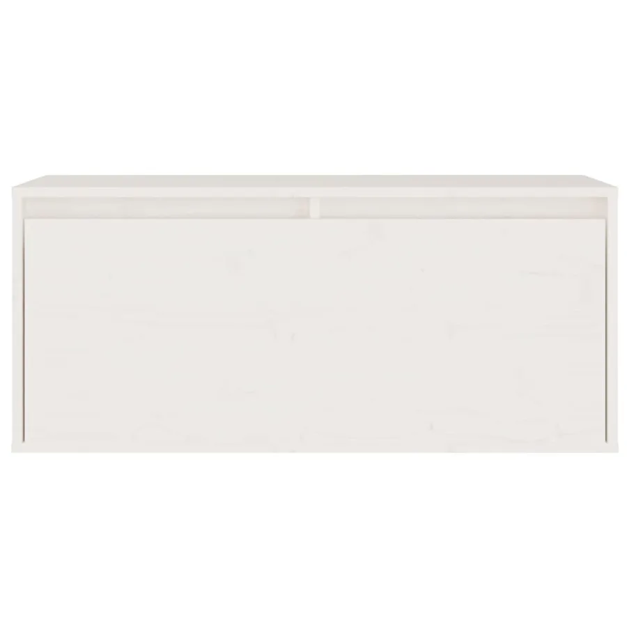 Meubles TV 6 pcs Blanc Bois massif de pin - 7