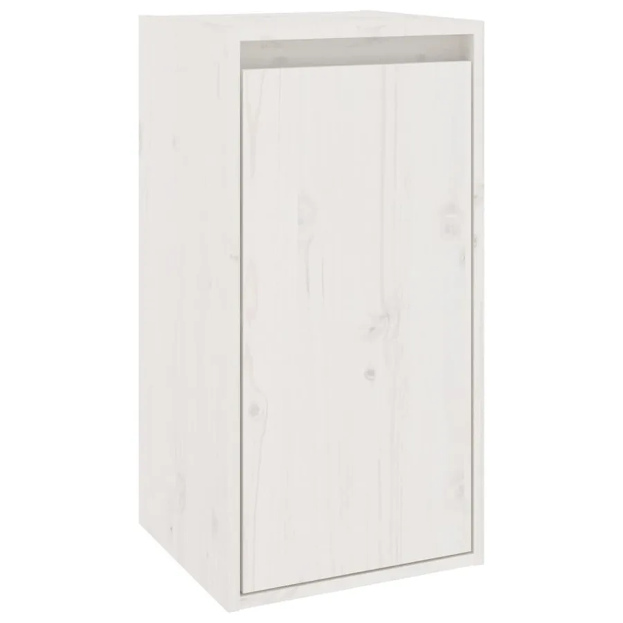 Meubles TV 6 pcs Blanc Bois massif de pin - 8