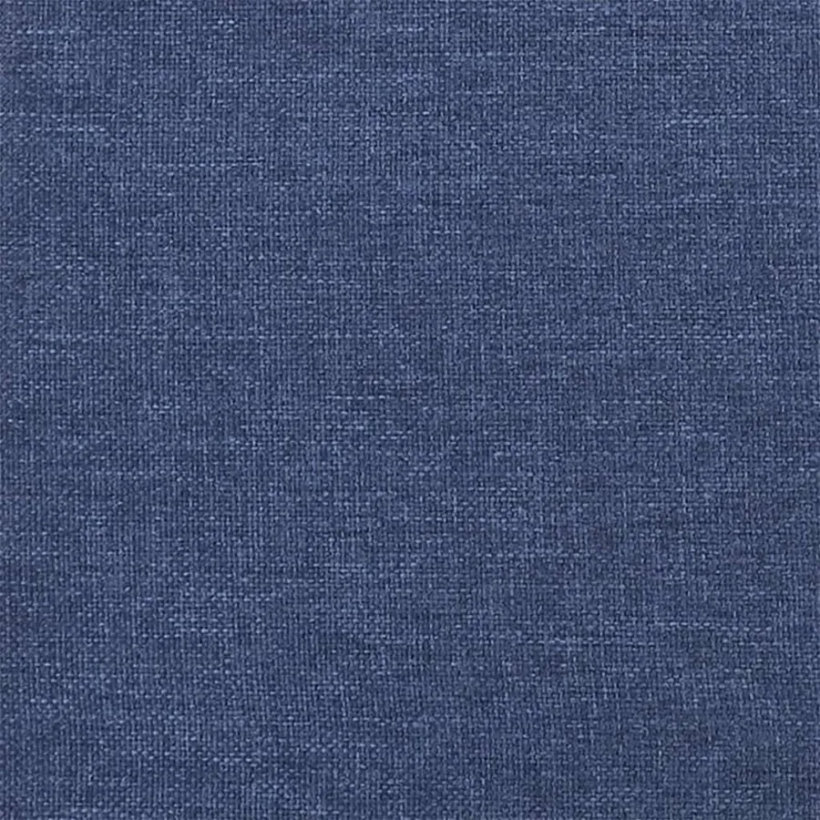 Sommier à lattes de lit avec matelas Bleu 100x200 cm Tissu - 9