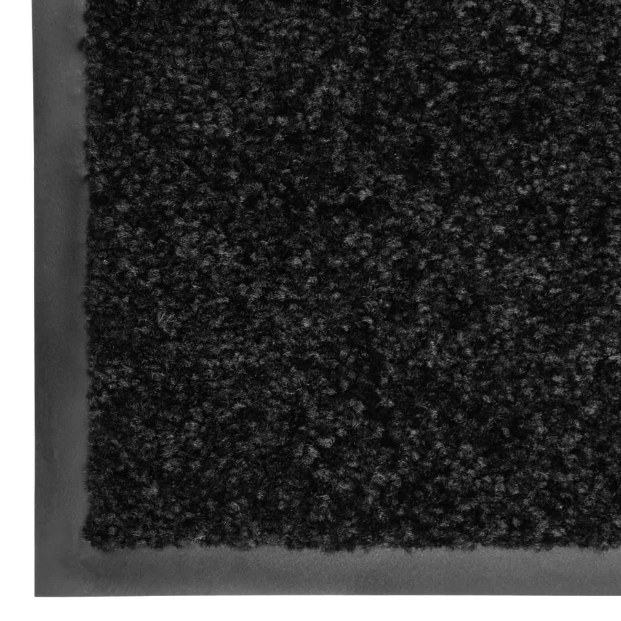 Paillasson lavable Noir 90x120 cm - 3