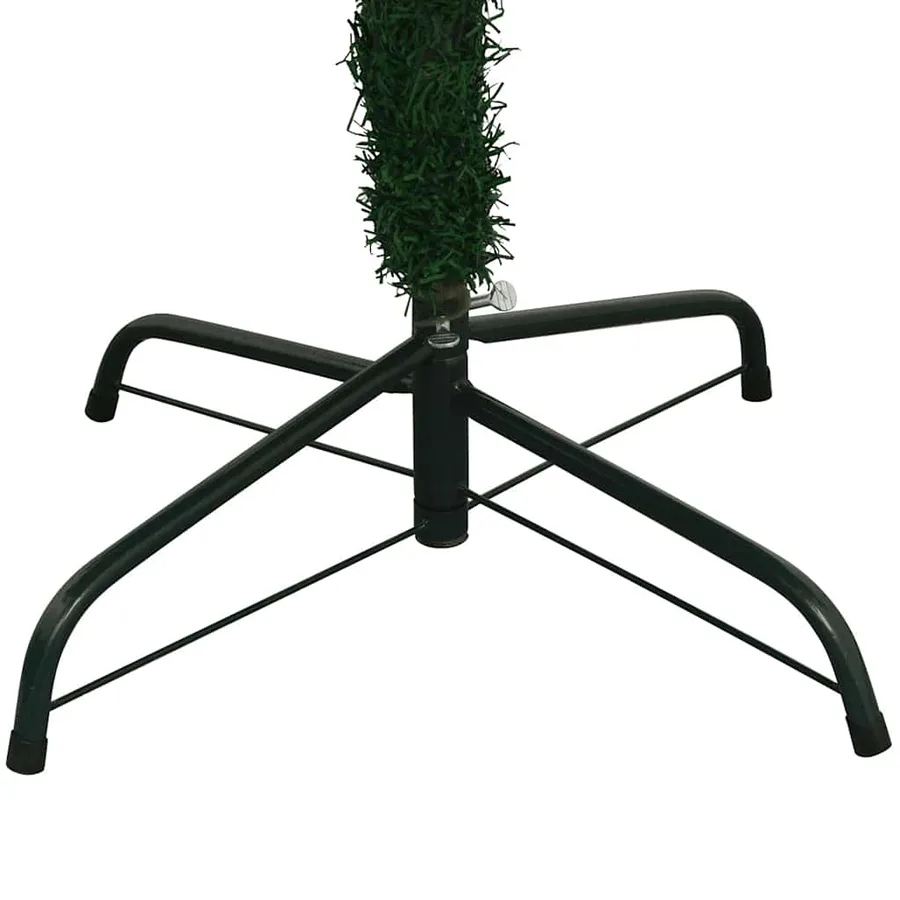 Arbre de Noël artificiel pré-éclairé et boules L 240 cm vert - 6
