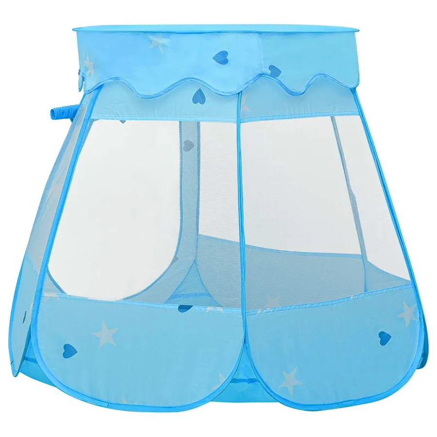 Tente de jeu pour enfants Bleu 102x102x82 cm - 4