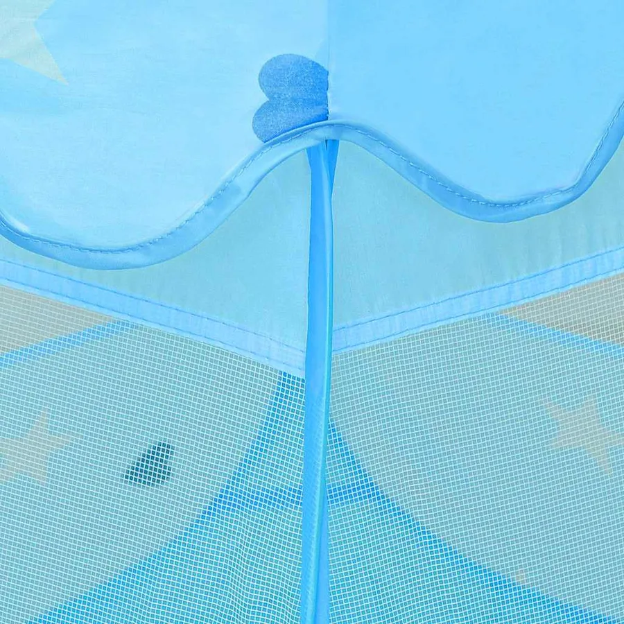 Tente de jeu pour enfants Bleu 102x102x82 cm - 6