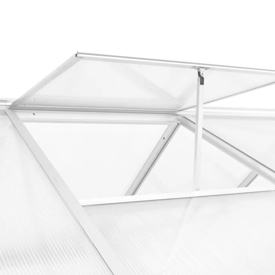 Serre Aluminium 302x190x195 cm 11,19 m³ - 5