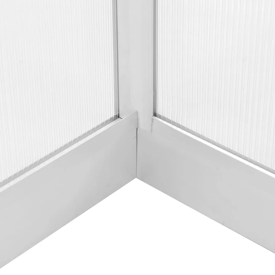 Serre Aluminium 302x190x195 cm 11,19 m³ - 9
