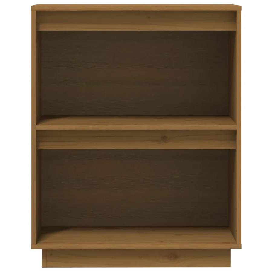 Armoire console Marron miel 60x34x75 cm Bois de pin solide - 5