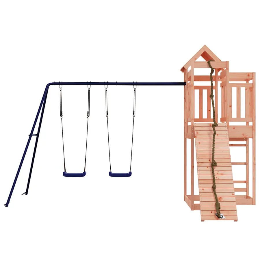 Aire de jeux d'extérieur bois massif de douglas - 4
