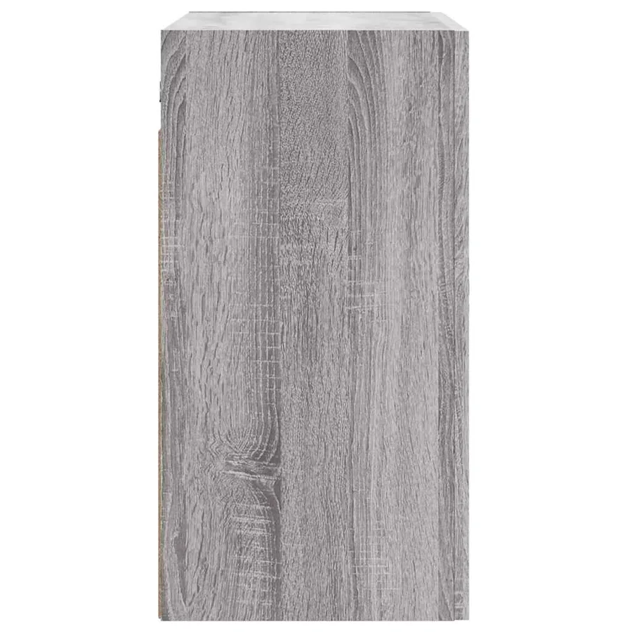 Armoire murale sonoma gris 60x31x60 cm bois d'ingénierie - 7