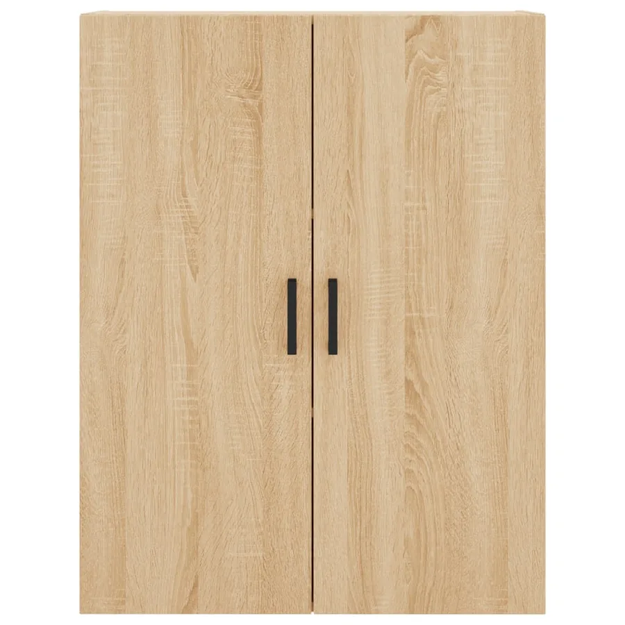 Buffet haut Chêne sonoma 69,5x34x180 cm Bois d'ingénierie - 6