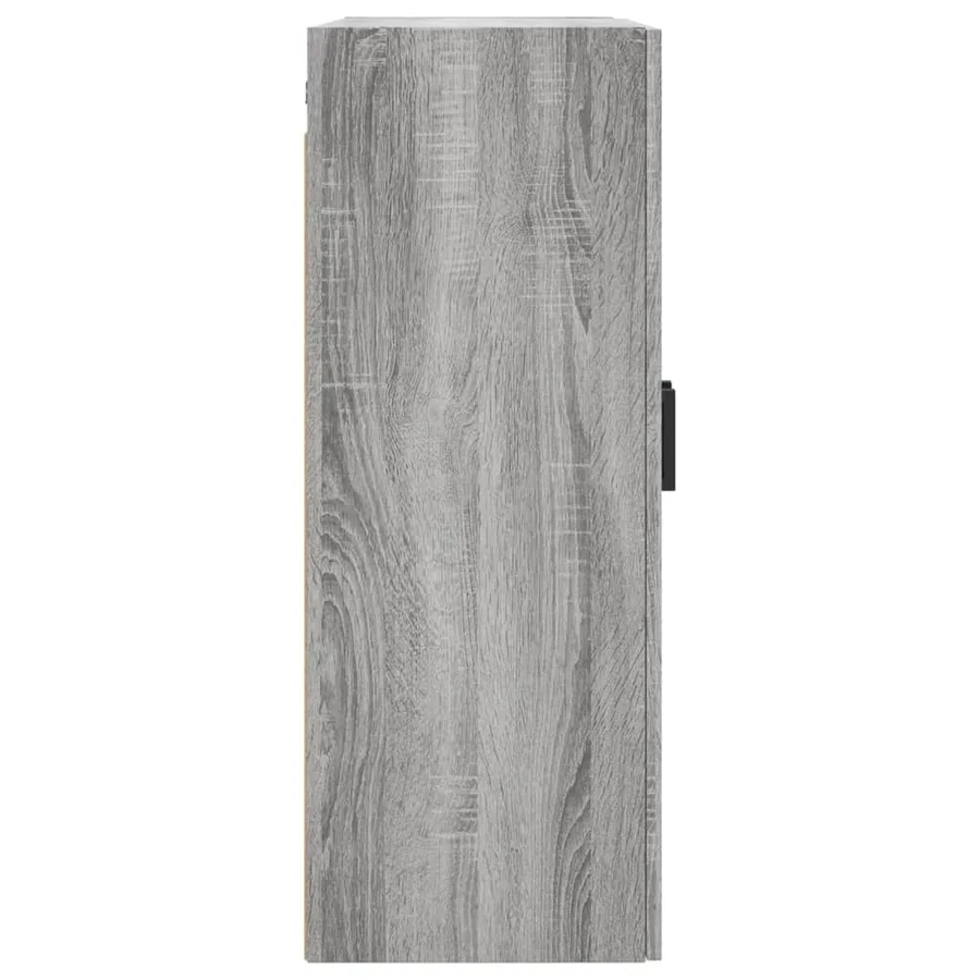 Armoire murale sonoma gris 69,5x34x90 cm - 8