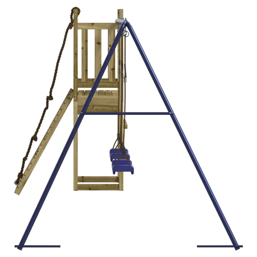 Aire de jeux d'extérieur bois de pin imprégné - 5