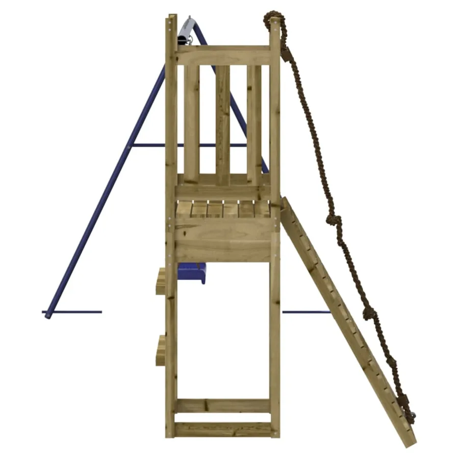 Aire de jeux d'extérieur bois de pin imprégné - 6