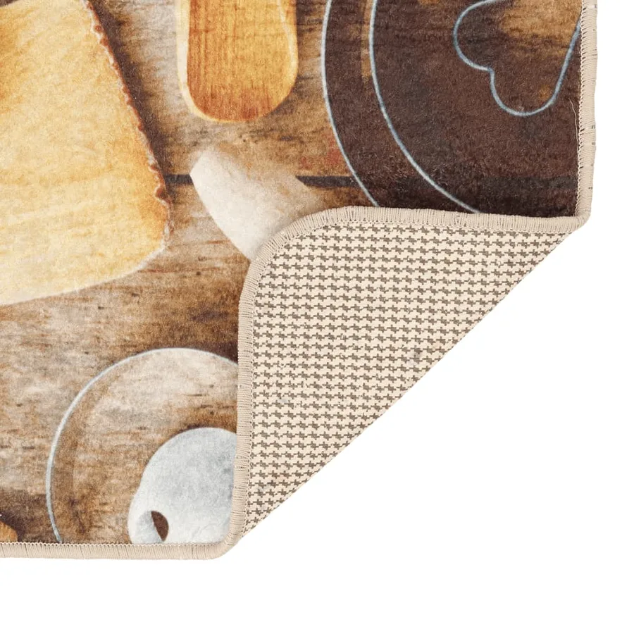 Tapis de cuisine multicolore 60x180 cm lavable - 4