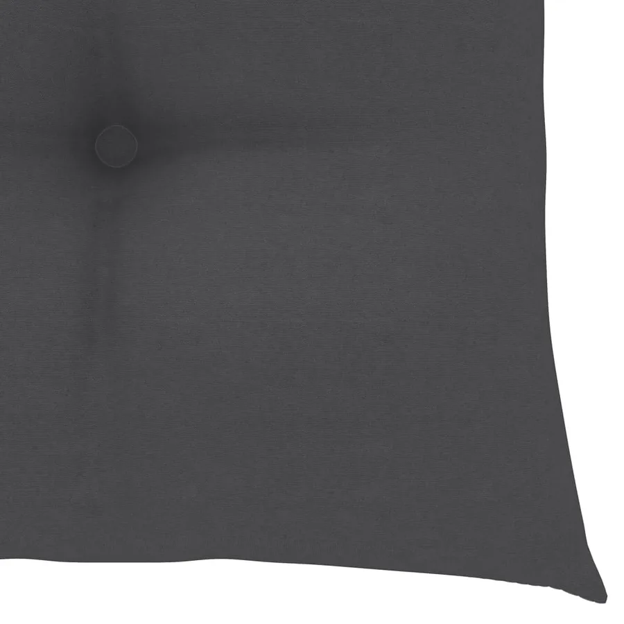 Chaises pliables de jardin avec coussins lot de 4 Teck solide - 10