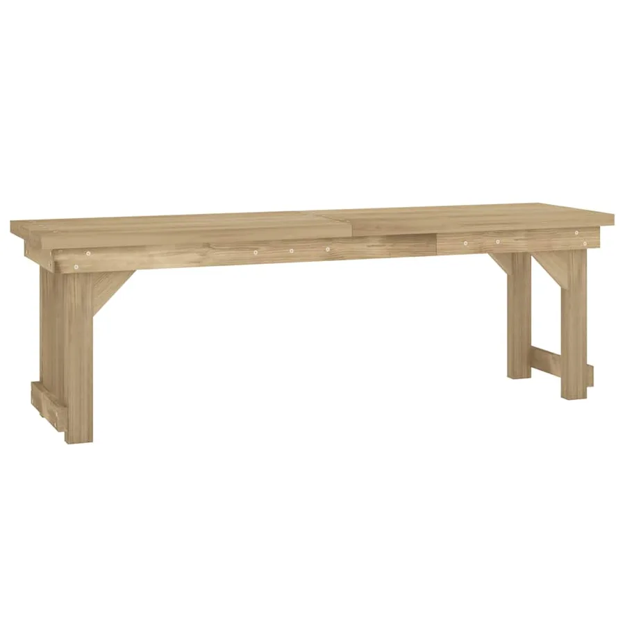 Ensemble à manger de jardin 3 pcs Bois de pin imprégné - 4