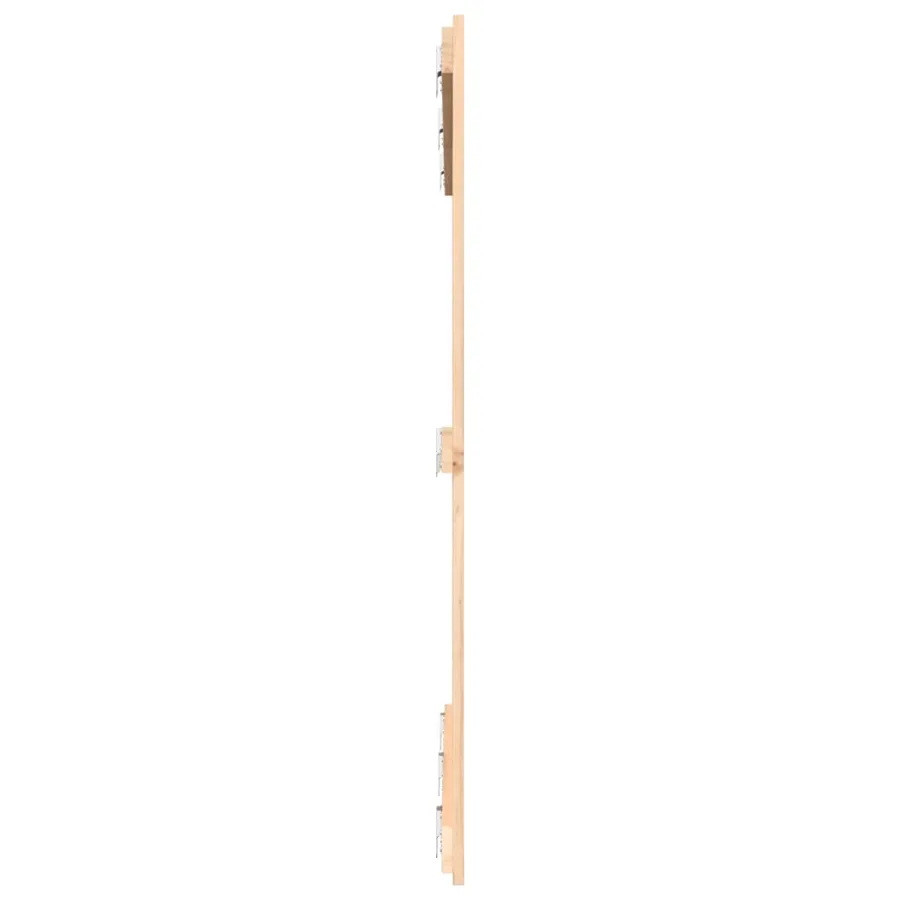 Tête de lit murale 140x3x110 cm Bois massif de pin - 5