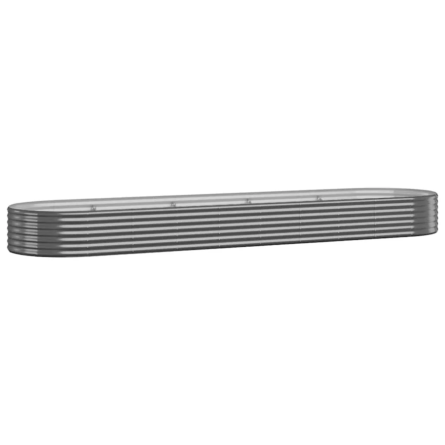 Lit surélevé de jardin Acier galvanisé Anthracite - 2