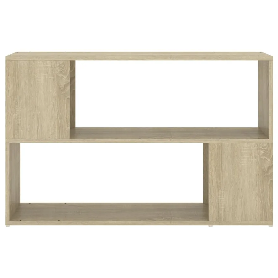 Bibliothèque Chêne Sonoma 100x24x63 cm Bois d'ingénierie - 3