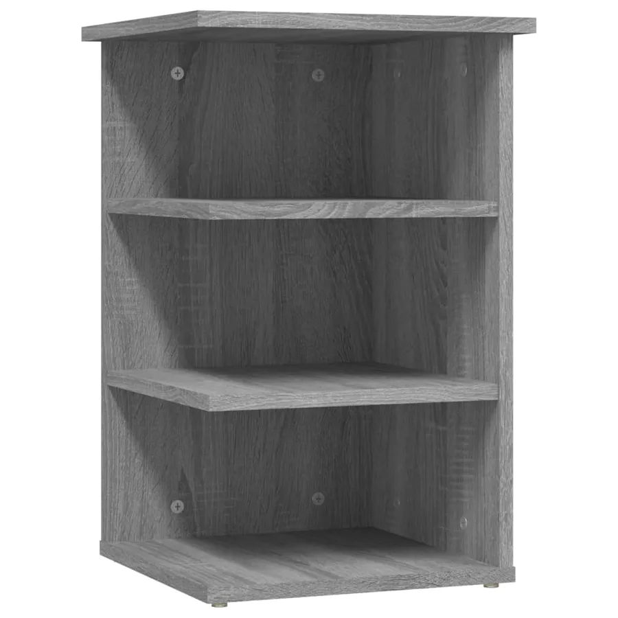 Armoire latérale Sonoma gris 35x35x55 cm Bois d'ingénierie - 2