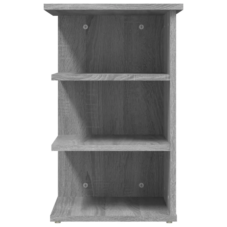 Armoire latérale Sonoma gris 35x35x55 cm Bois d'ingénierie - 5