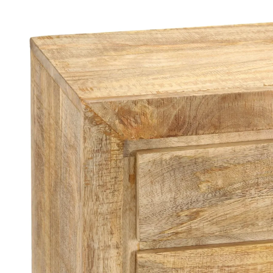 Buffet 120x30x75 cm bois de manguier massif - 7
