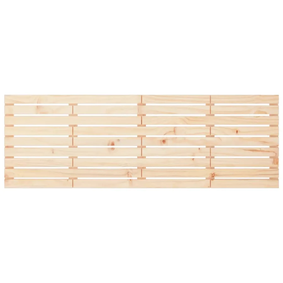 Tête de lit murale 166x3x63 cm Bois massif de pin - 4