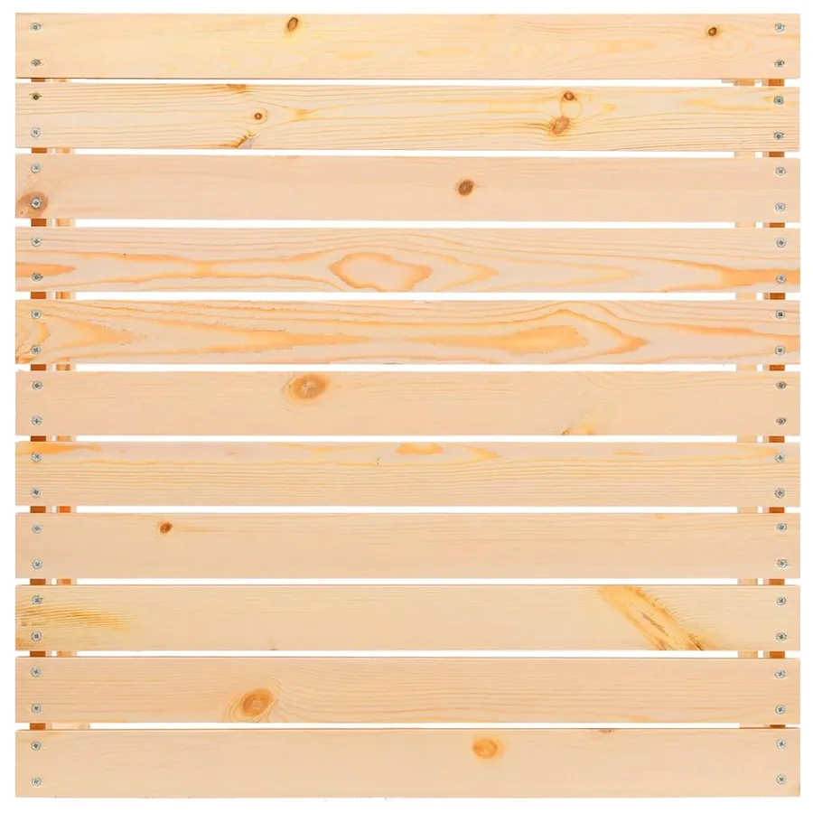 Salon de jardin 4 pcs Bois de pin massif - 13