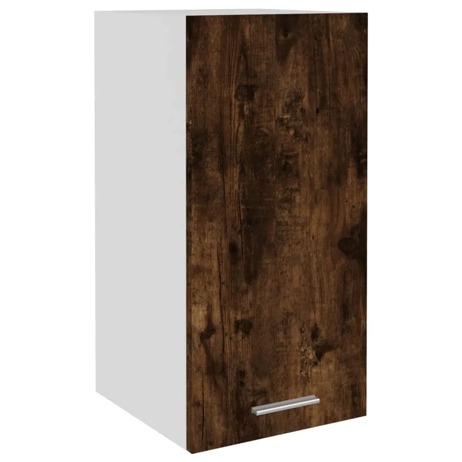 Armoire suspendue "Lyon" Chêne fumé 29,5 x 31 x 60 cm Bois d'ingénierie - 2