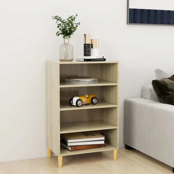 Buffet Chêne sonoma 57x35x90 cm Bois d’ingénierie